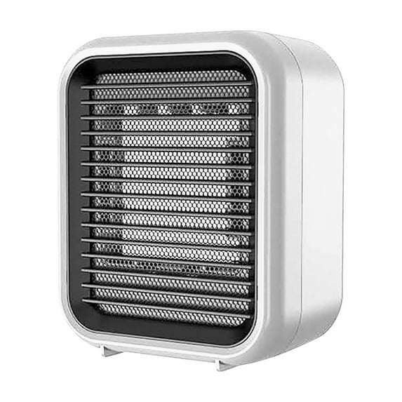 800W Compact Heater with 110V-220V Dual Voltage, 2 Mode Operation with 45° Rotation, Ceramic Heating Technology with Overheat Protection for Home Use