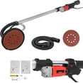 thumbnail image 1 of 800W Drywall Sander with 6 Variable Speed (1000-2000RPM), Popcorn Ceiling Removal Disc Sander Includes 6 Sanding Pads for Drywall & Woodworking, 1 of 7