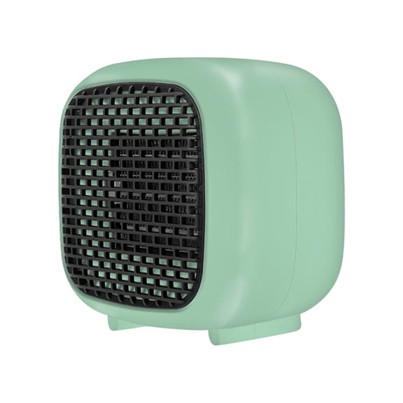 800W Energy Saving Desktop Heater, Bladeless Tower Fan, Household Small Hot Fan Office Fast Heating Heater, Intelligent Temperature Control, Quiet and Low Noise, Quickly Heat