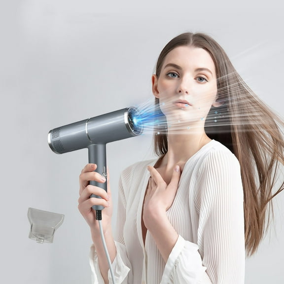 800W Ionic Hair Dryer - 3 Heat/Speed Settings with Cool Shot, Lightweight Fast Drying Blow Dryer for Home & Travel, Salon-Styler for Straight/Curly Hair (Green, 7.87in)