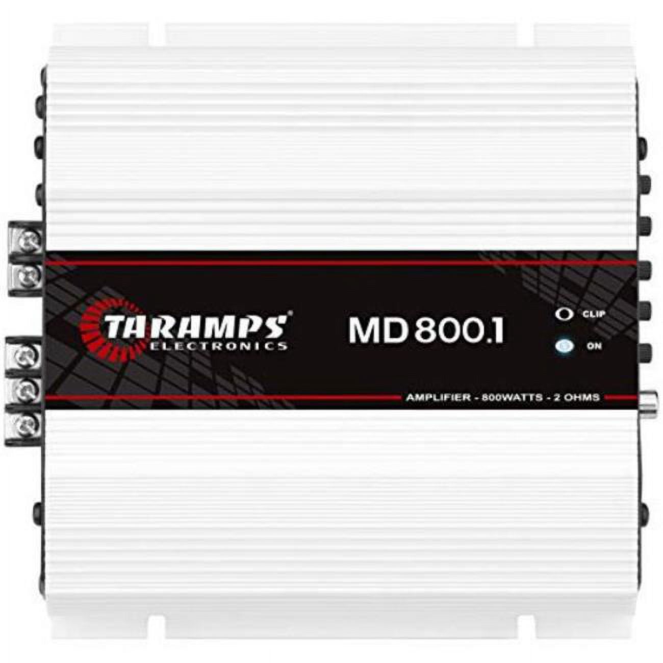 800W Mono 2 Ohm Amplifier, Black