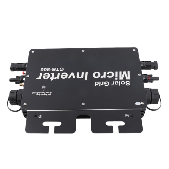 800W Solar Grid Tie Micro Inverter WiFi Control 120V Power Inverters DC to AC Efficient MPPT Home System / 7.51 x 8.18 x 1.42 inches (19.1 x 20.8 x 3.6 cm)