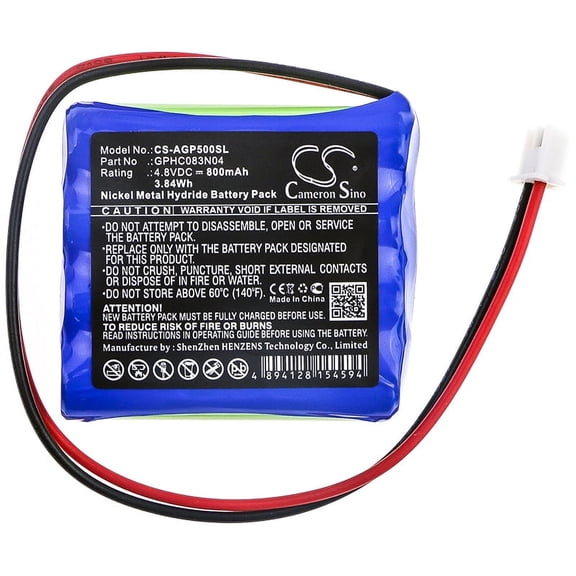 800mAh Algol GPHC083N04 Battery for ZP-500N