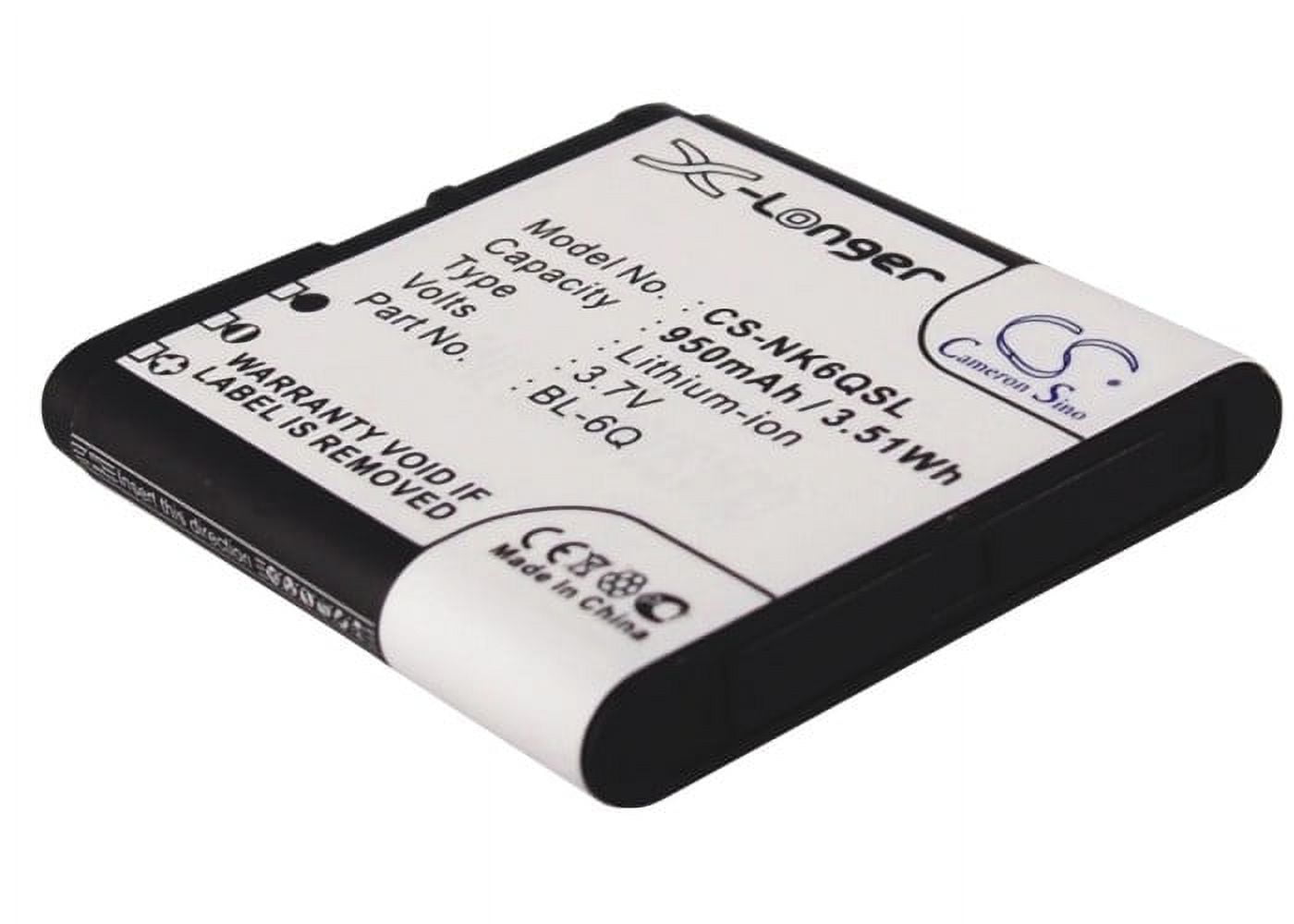 800mAh BL-6Q Battery for Nokia 6700 Classic 6700 classic Illuvial