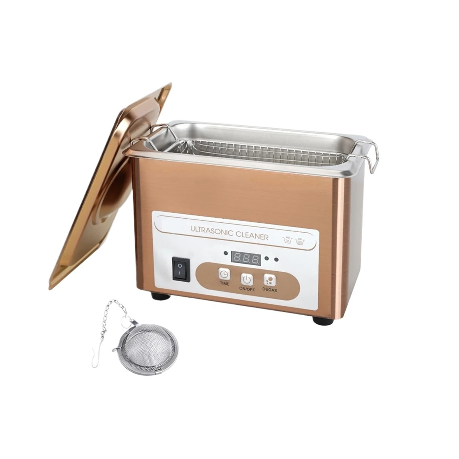 800mL Ultra Cleaner, 60W Power, 40kHz Ultra Cleaning Machine for Jewelry