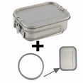 thumbnail image 1 of 800ml/1200ml Titanium Alloy Lunch Box Portable Bento Dinner Box for Outdoor Use, 1 of 18
