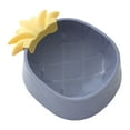 thumbnail image 1 of 800ml Anti-Spill Pet Bowl - Cartoon Pineapple Design, Non-Tip Base - Large Capacity, Easy to Clean - for Cats & Dogs, 1 of 3