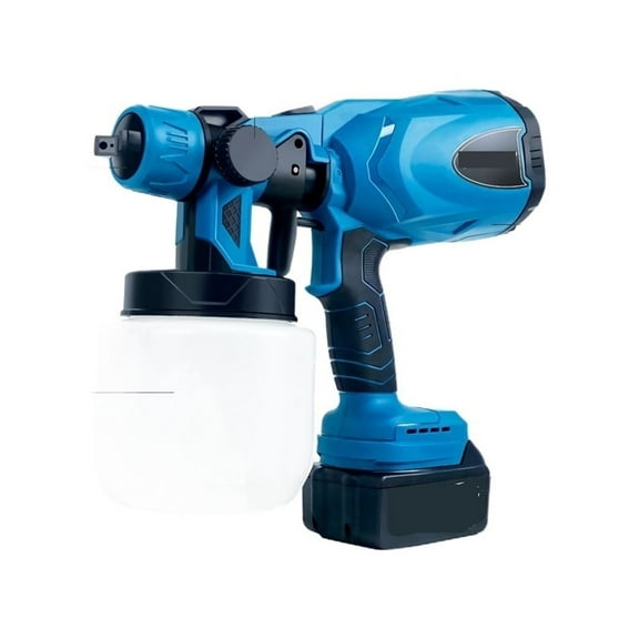 800ml Cordless Electric Paint Spray Gun Household Disinfection Sterilization Portable Sprayer For 18V Battery ,User-Friendly Design