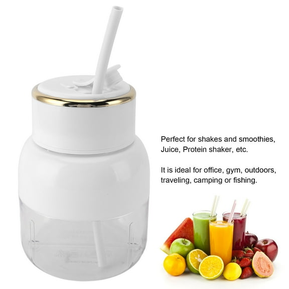 800ml Portable Blender, USB Rechargeable, Electric <span Style="background:red"></span> Cup For Shakes  Smoothies, 2000mAh Battery