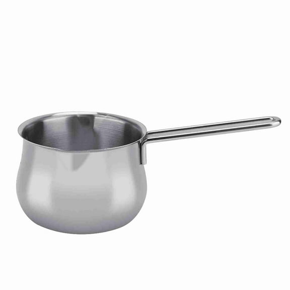 800ml Stainless Steel Melting Pot - Milk, Butter & Chocolate Double Boiler with Scale