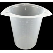 800ml Tri-Pour Polypropylene Tri-Pour Beaker No Spill Pour Design