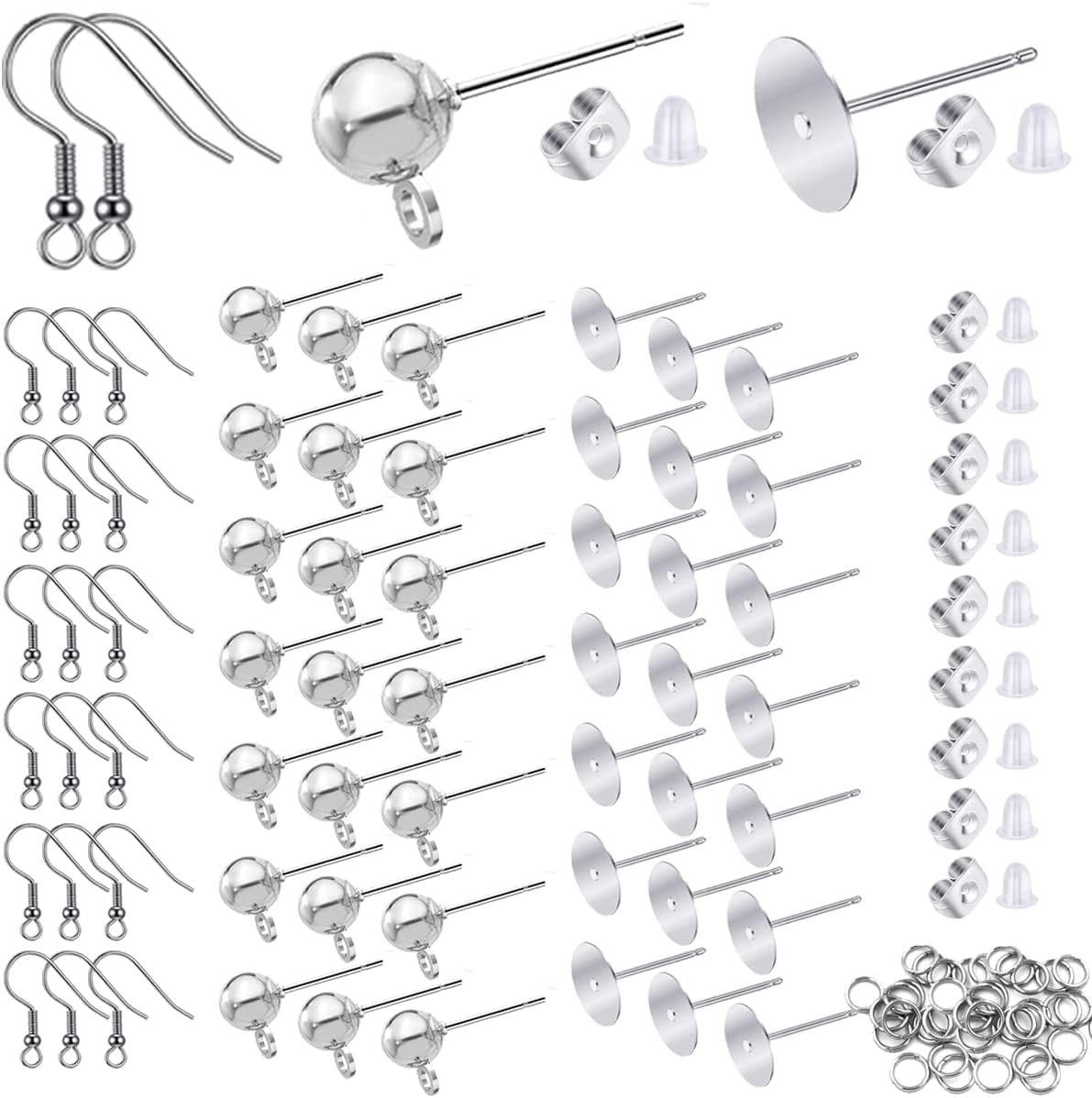 Incraftables Earring Making Kit (5 Colors). DIY Earring Kits for Jewelry  Making Supplies w/Hypoallergenic Earring Hooks, Backs, Display Cards, Bags