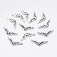 thumbnail image 1 of 800pcs Tibetan style Alloy Beads Wing Lead Free and Cadmium Free Silver 22x8x3mm Hole: 1mm, 1 of 2