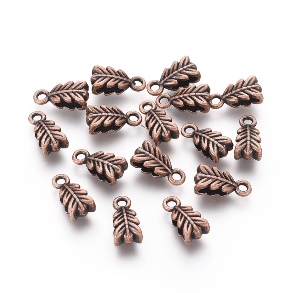800pcs style Bails Cadmium Free & Nickel Free & Lead Free Red Copper 14x6.5x4.5mm Hole: 2mm