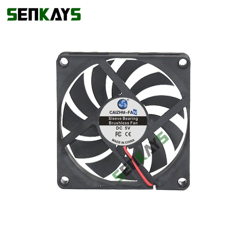 8010 80MM 80*80*10MM DC 5V 12V 24V Ultra-Thin USB Cooling Fan Comptuter ...