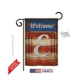 thumbnail image 1 of 80109 Patriotic E Monogram 2-Sided Impression Garden Flag, 1 of 1
