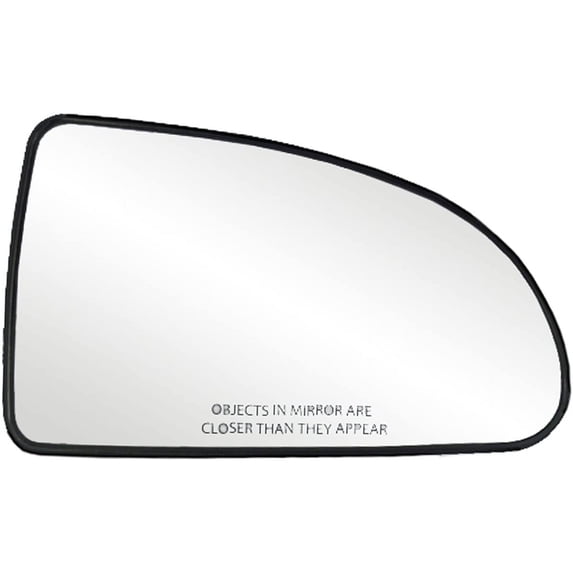 80148 - Fit System Passenger Side Non-heated Mirror Glass w/ backing plate, Chevrolet Cobalt 05-10, Pontiac G5 07-09, 4 11/ 16" x 7 3/ 4" x 8 1/ 4"