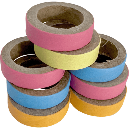 8015 Pk8 1.75 Inch Skinny Donuts - Compressed Cardboard Shreddable Bird Foot Toys