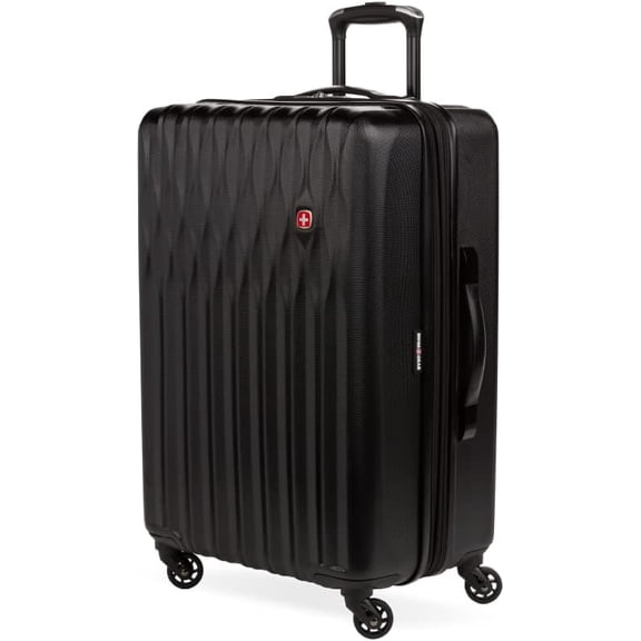8018 Expandable Luggage, Hard Shell Medium Luggage with Spinner Wheels