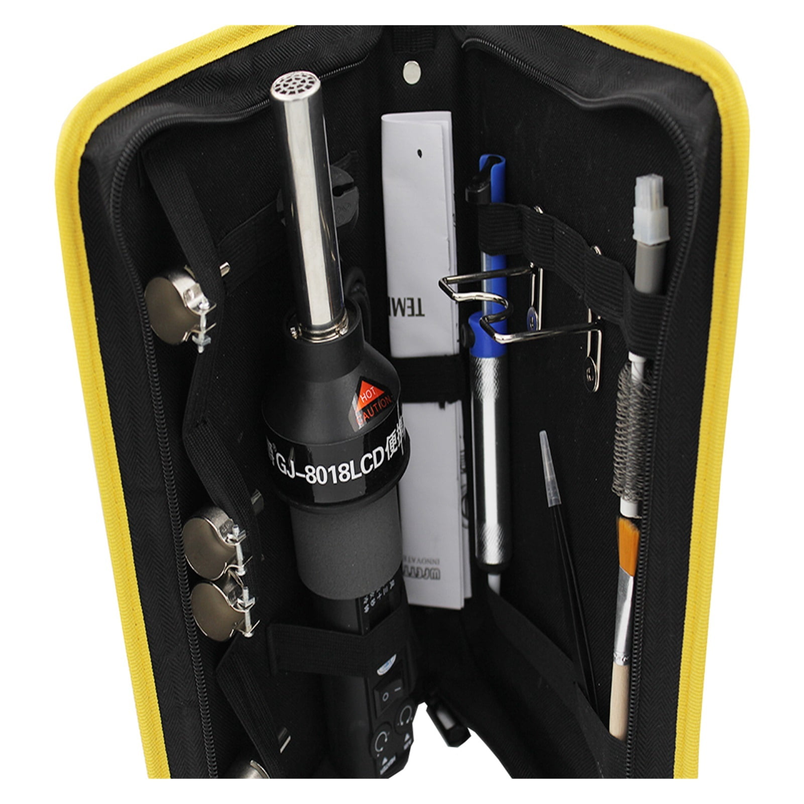 8018LCD 450W LCD Display Temperature Adjustable Hot Air Soldering