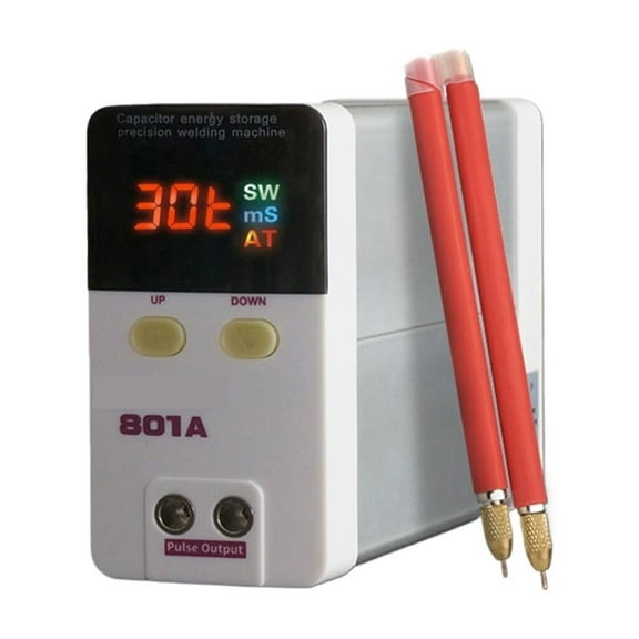 801A Spot Welder 18650 Battery Mini Spot Welder, Stora Digital Display Stora Energy Precision Pulse Spot Welding Machine ,High Temperature Resistant
