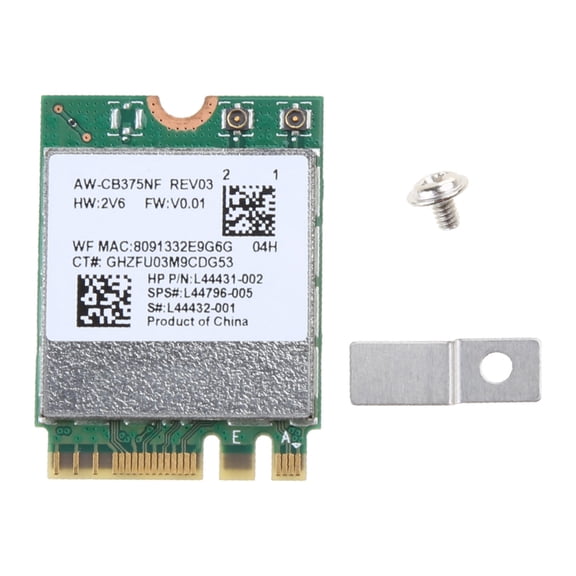 802.11AC PCIE Card RTL8822CE BT5.1 2.4/ 1200Mb Dual-Frequency WIFI Card M2-NGFF for Laptop PC
