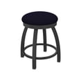 thumbnail image 1 of 802 Misha 18" Swivel Vanity Stool with Pewter Finish and Canter Twilight Seat, 1 of 2