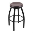 thumbnail image 1 of Holland Bar Stool Co Misha 36 in. Extra Tall Swivel Bar Stool with Wood Seat, 1 of 2