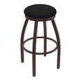thumbnail image 1 of XL 810 Contessa 36" Swivel Extra Tall Bar Stool with Black Wrinkle Finish and Medium Maple Seat, 1 of 2