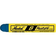 80225 B Paintstik Solid Paint Ambient Surface Marker, Blue (Pack Of 12), 11/16" X 4-3/4"