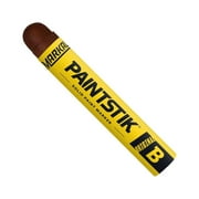80229 B Paintstik Solid Paint Ambient Surface Marker, Brown (Pack Of 12), 11/16" X 4-3/4"