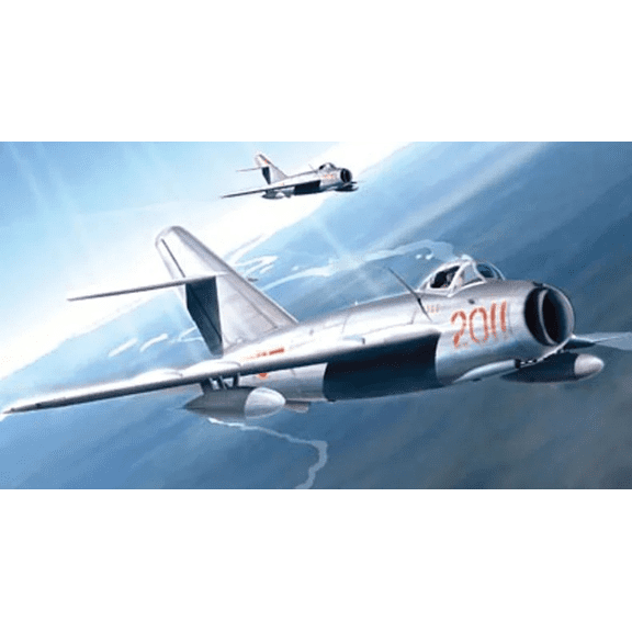 80334 1:48 - MiG-17F Fresco C Aircraft Kit HobbyBoss Assemble Plastic Model Kit