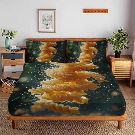 8048 Bedding Set 3D Printed Comforter Covers Duvet Cover Quilt Cover with Pillowcases 3 Pieces Microfiber for Childrens And Adults with Zipper Closure(80"x90")