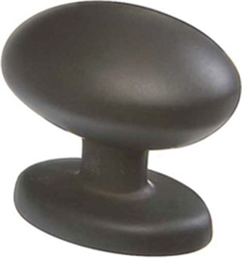 805085 11/4" Antique Brass EggShaped Knob (Hd)