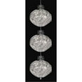 thumbnail image 1 of 8052 Spiral Collection Large Hanging Fixture D26in H78inin Lt:36 Chrome Finish (Royal Cut Crystal), 1 of 1