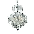 thumbnail image 1 of 8052 Spiral Collection Pendant D:14in H:16in Lt:3 Chrome Finish (Elegant Cut Crystals), 1 of 2