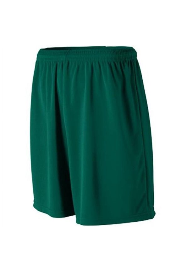 805A Wicking Mesh Athletic Short, Dark Green - Small
