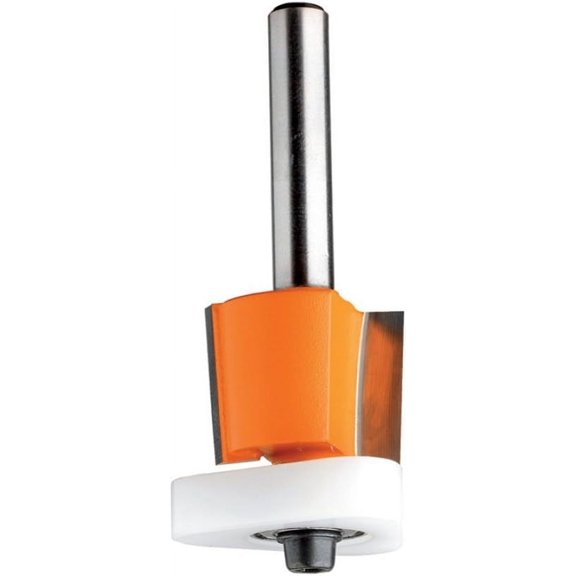 807.190.11 3-in-I Flush Trim Bit for MDF & Laminates, 5/8-Inch Cutting Length, 1/4-Inch Shank