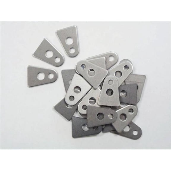 807-4 Race Car Bodies Gusseted Body Mounting Tabs 0.25 in. Mounting Hole