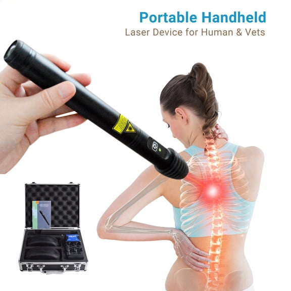 808nm Infrared Acu Point Pen Handheld Red Light Device for Shoulder & Neck Relaxation (100mW)