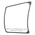 thumbnail image 1 of 80922GLH - Fit System 80922Glh - Fit System Driver Side Replacement Mirror Glass with backing plate Only For Snap & Zap 80920 Convex Lens, 1 of 2