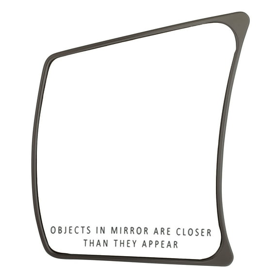 80922GLH - Fit System 80922Glh - Fit System Driver Side Replacement Mirror Glass with backing plate Only For Snap & Zap 80920 Convex Lens