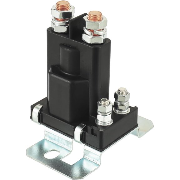 80A Battery Isolator, 12V Continuous Duty Solenoid Relay 4 Pin SPST
