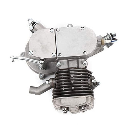 80CC 2 Stroke Gasoline Powered Bike Engine Motor, 1.65KW Mini Bike Motor Only Incomplete Kit for Bicycles, Pocket Cars, Mini Off-Road Vehicles