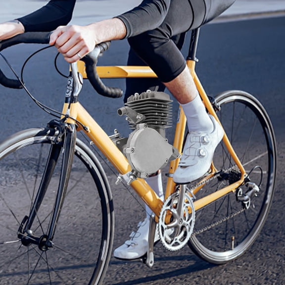 80CC Bicycle Engine Motor , 2 Stroke Single Cylinder Bike Engine for Bicycles, Pocket Cars, Mini Off-Road Vehicles Atvs