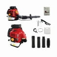 thumbnail image 1 of 80CC Gas Backpack Leaf Blower – 4.8HP 2 Stroke Gas Leaf Blower, 900CFM High-Velocity, 206MPH High Airflow, Powerful Clearing Performance and Ergonomic Harness System, 1 of 10