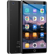80GB MP3 Player with Bluetooth and WiFi, Fanvace Music Player with Audible,Play Store, 4 Touch Screen MP3 MP4 PlayerBlack