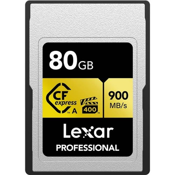 80GB Professional CFexpress Type A Card - Gold Series