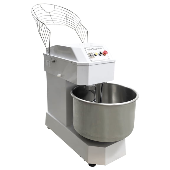 80L Commercial Dough Mixer 220V Double Action Double Speed Dough Kneading Machine