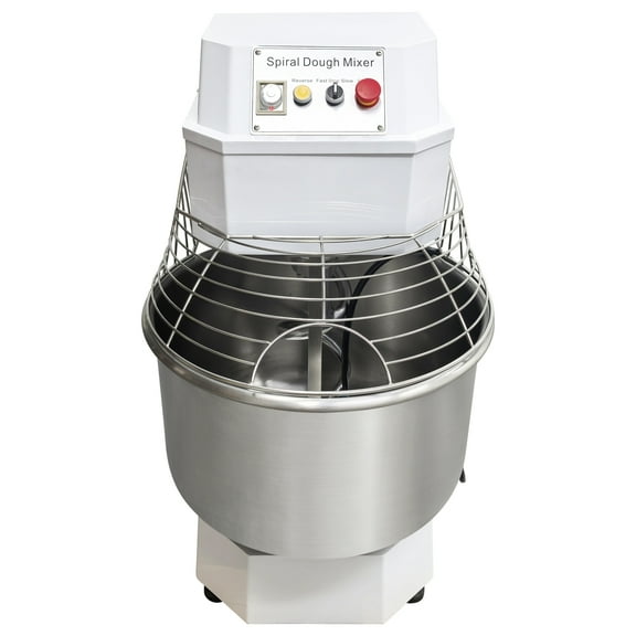 80L Flour Mixer Machine Spiral Mixer Bread Dough Mixer Pizza Dough Bakery 220V